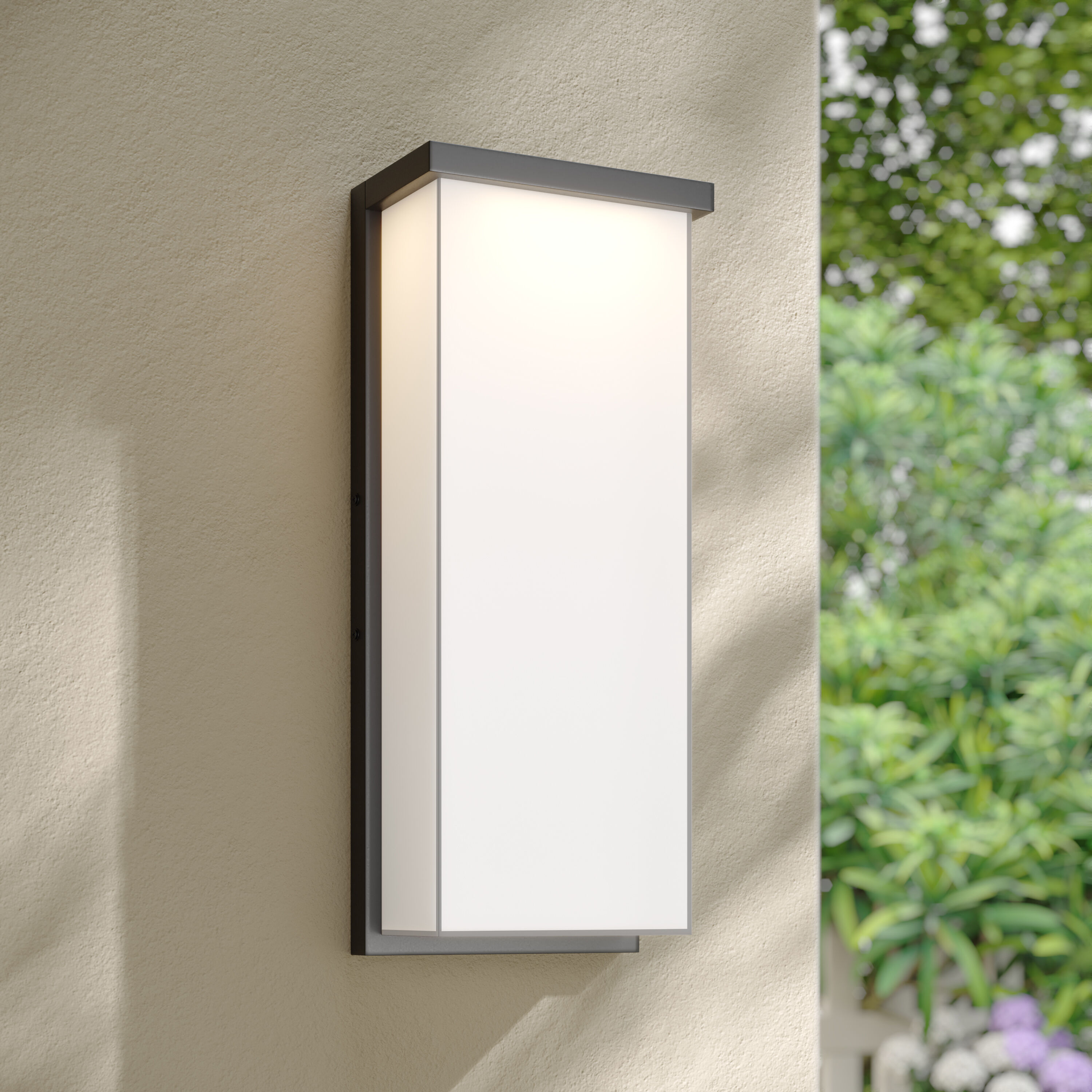 Sommar LED 20 inch Powder Coated Black Outdoor Wall Sconce